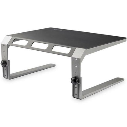 Alternate-Image1 Image for StarTech.com Monitor Riser Stand, For up to 32" (22lb/10kg) Monitor, Monitor Riser, Steel&Aluminum, Monitor Shelf w/ Three Height Settings