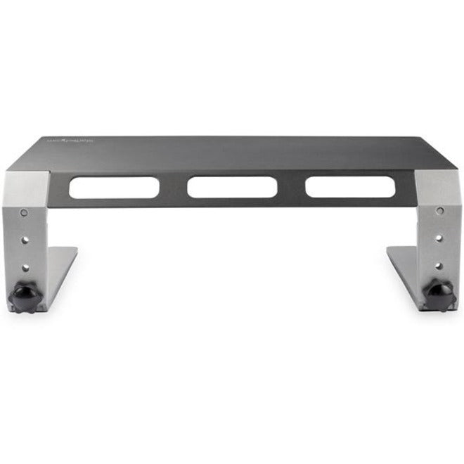 Rear Image for StarTech.com Monitor Riser Stand, For up to 32" (22lb/10kg) Monitor, Monitor Riser, Steel&Aluminum, Monitor Shelf w/ Three Height Settings