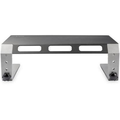 Rear Image for StarTech.com Monitor Riser Stand, For up to 32" (22lb/10kg) Monitor, Monitor Riser, Steel&Aluminum, Monitor Shelf w/ Three Height Settings