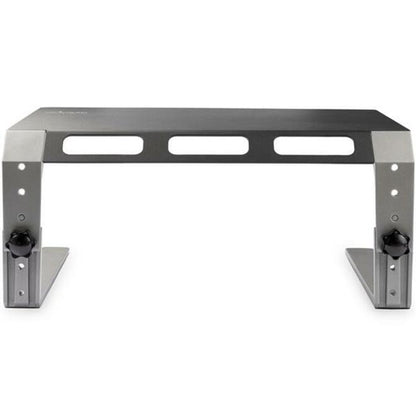 Alternate-Image2 Image for StarTech.com Monitor Riser Stand, For up to 32" (22lb/10kg) Monitor, Monitor Riser, Steel&Aluminum, Monitor Shelf w/ Three Height Settings