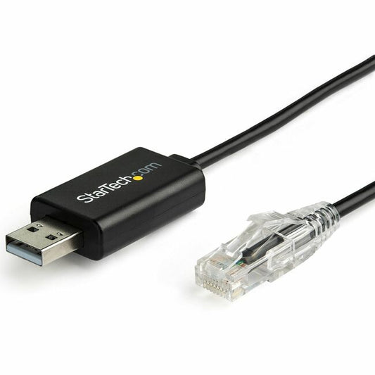 Main Image for StarTech.com 6 ft / 1.8 m Cisco USB Console Cable - USB to RJ45 Rollover Cable - Transfer rates up to 460Kbps - M/M - Windows&reg;, Mac and Linux&reg; Compatible