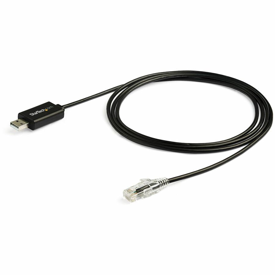Alternate-Image3 Image for StarTech.com 6 ft / 1.8 m Cisco USB Console Cable - USB to RJ45 Rollover Cable - Transfer rates up to 460Kbps - M/M - Windows&reg;, Mac and Linux&reg; Compatible