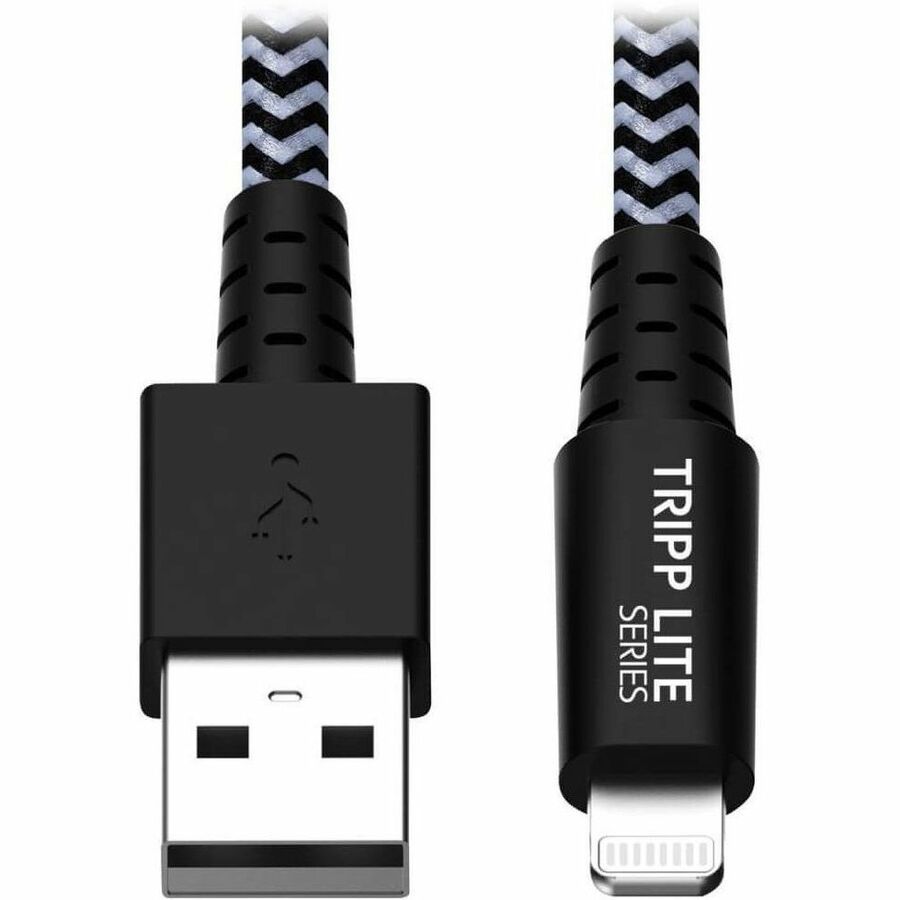 Main Image for Eaton Tripp Lite Series Heavy-Duty USB-A to Lightning Sync/Charge Cable, MFi Certified - M/M, USB 2.0, 10 ft. (3.05 m)