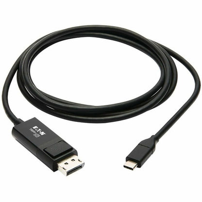 Alternate-Image1 Image for Eaton Tripp Lite Series USB-C to DisplayPort Adapter Cable (M/M), 4K 60 Hz, HDR, Locking DP Connector, 6 ft. (1.8 m)