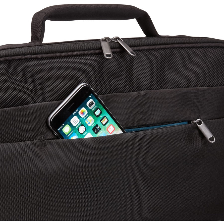 Alternate-Image3 Image for Case Logic Advantage ADVB-116 Carrying Case (Briefcase) for 10.1" to 15.6" Notebook, Tablet PC, Pen, Electronic Device - Black