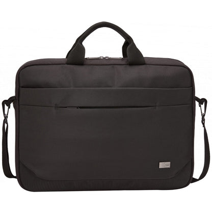 Front Image for Case Logic Advantage ADVA-116 Carrying Case (Attach&eacute;) for 10.1" to 15.6" Notebook, Tablet PC, Pen, Electronic Device, Cord - Black