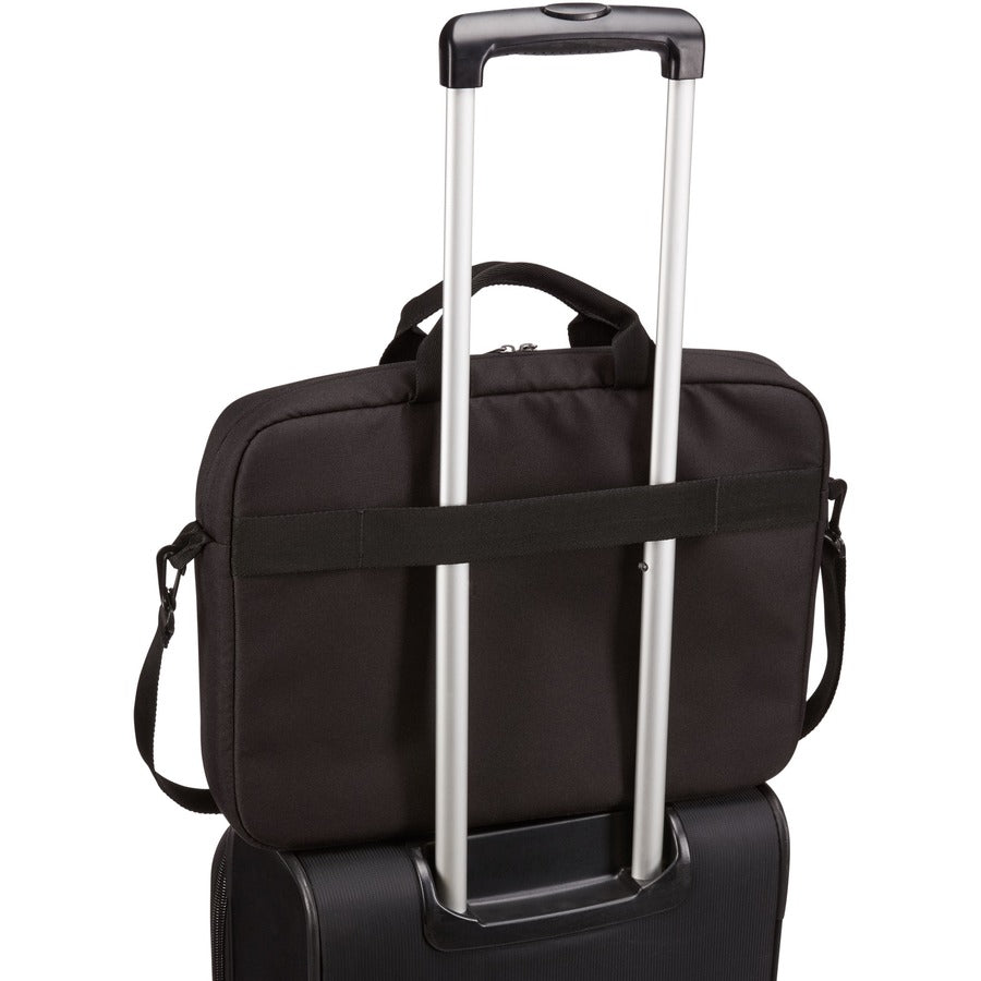 Alternate-Image6 Image for Case Logic Advantage ADVA-116 Carrying Case (Attach&eacute;) for 10.1" to 15.6" Notebook, Tablet PC, Pen, Electronic Device, Cord - Black