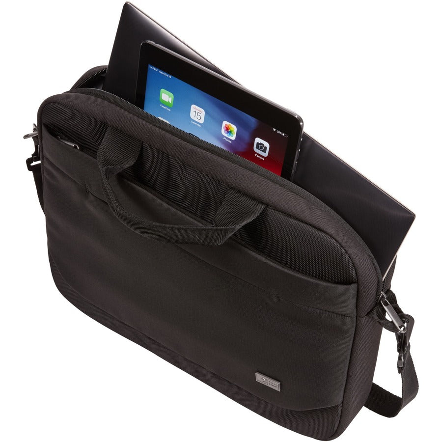 Alternate-Image1 Image for Case Logic Advantage ADVA-114 Carrying Case (Attach&eacute;) for 10.1" to 14" Notebook - Black