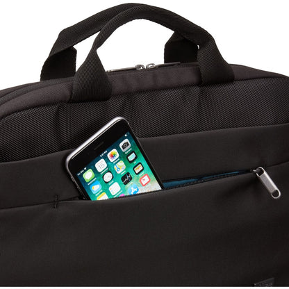 Alternate-Image3 Image for Case Logic Advantage ADVA-114 Carrying Case (Attach&eacute;) for 10.1" to 14" Notebook - Black