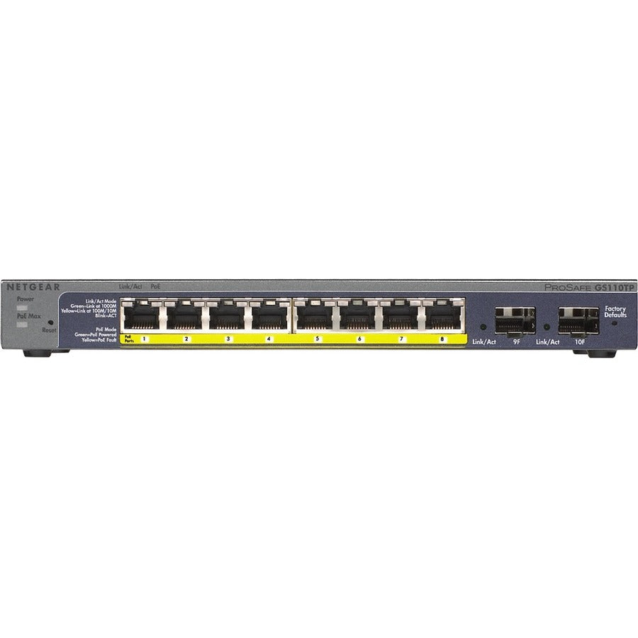 Main Image for Netgear ProSafe GS110TP Ethernet Switch