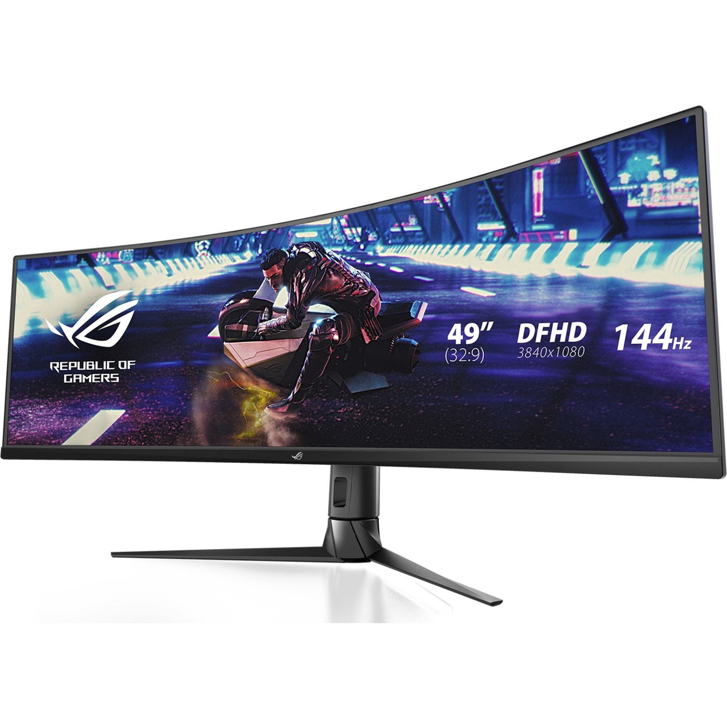Main Image for Asus ROG Strix XG49VQ 49" Class Double Full HD (DFHD) Curved Screen Gaming LCD Monitor - 32:9 - Black