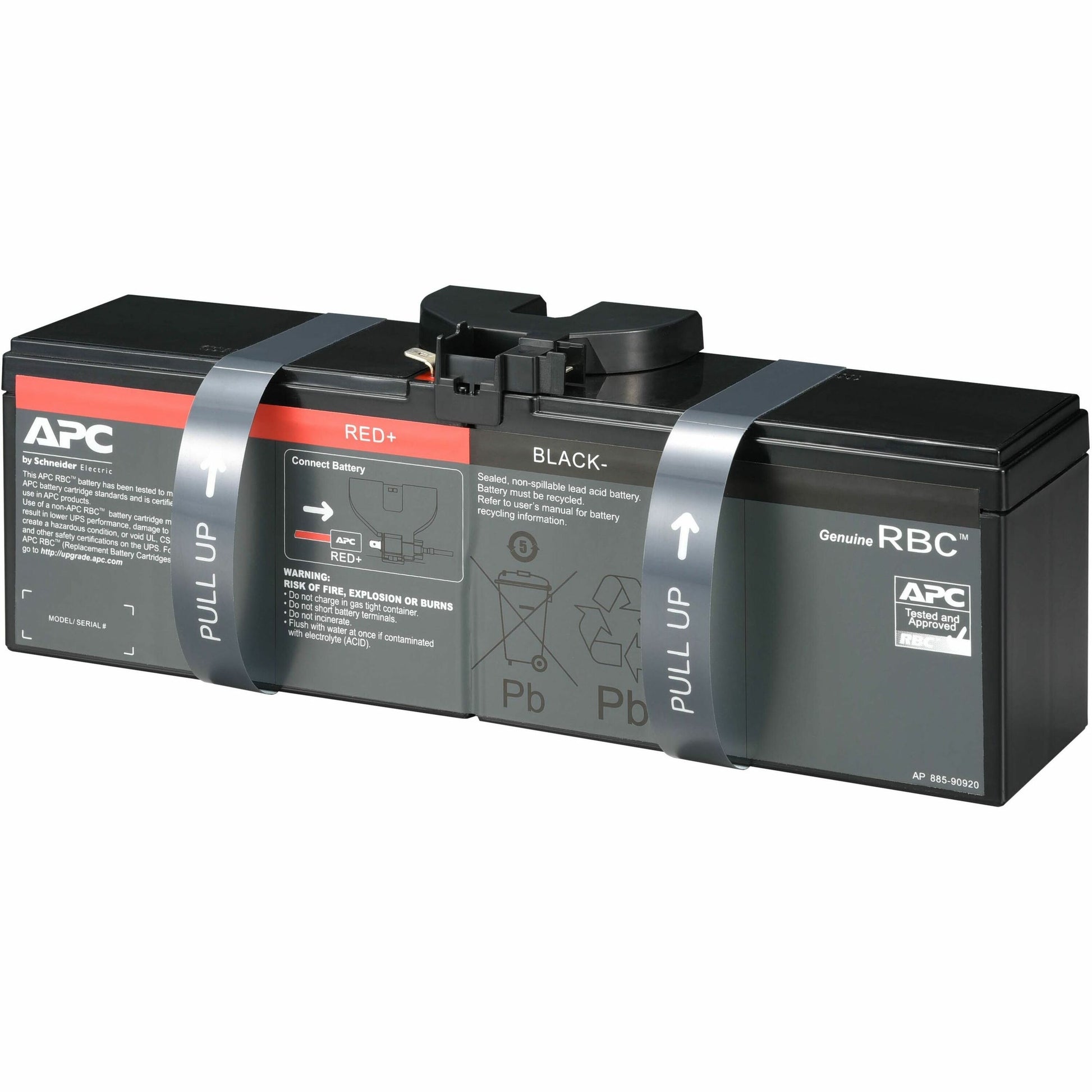 Main Image for APC Replacement Battery Cartridge for Back-UPS Pro, 24V 9Ah lead-acid battery, 2-year repair or replace warranty