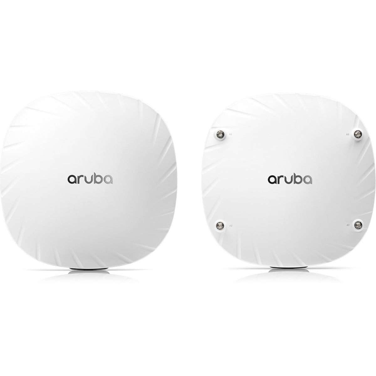 HPE Aruba AP-535 access point product views on a white background
