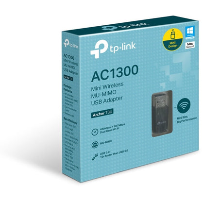 Alternate-Image1 Image for TP-Link Archer T3U - IEEE 802.11ac Dual Band Wi-Fi Adapter for PC Desktop/Notebook