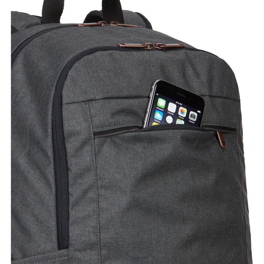 Alternate-Image4 Image for Case Logic Era ERABP-116 Carrying Case (Backpack) for 10.5" to 15.6" Notebook - Obsidian