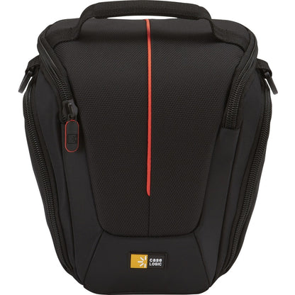 Front Image for Case Logic DCB-306 Carrying Case (Holster) Camera, Accessories, Battery, Cable, Lens Cap, Memory Card, Cloth - Black