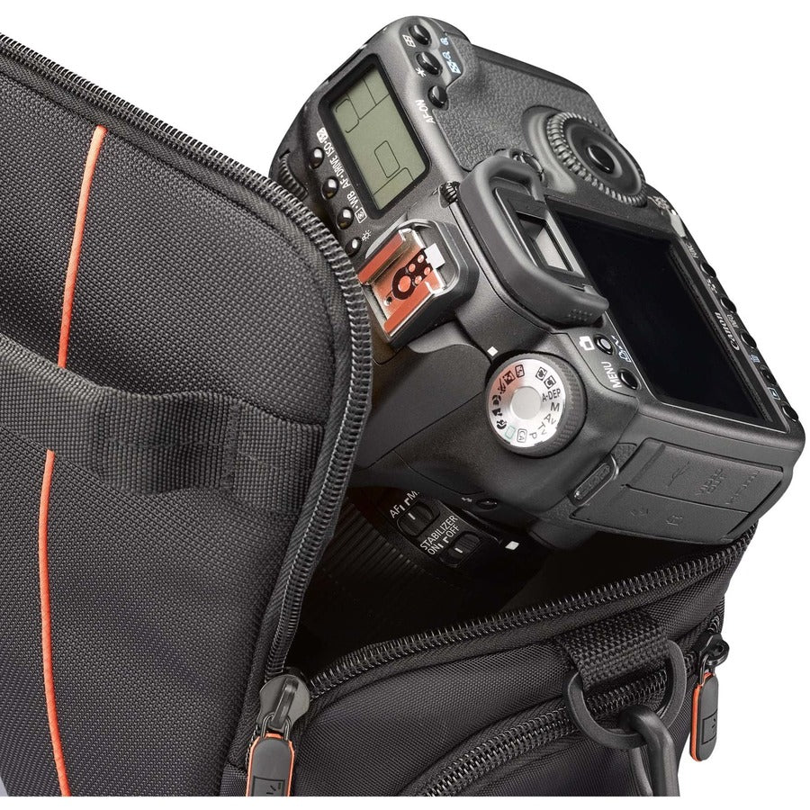Alternate-Image1 Image for Case Logic DCB-306 Carrying Case (Holster) Camera, Accessories, Battery, Cable, Lens Cap, Memory Card, Cloth - Black