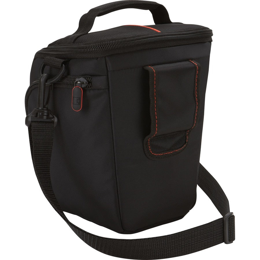Rear Image for Case Logic DCB-306 Carrying Case (Holster) Camera, Accessories, Battery, Cable, Lens Cap, Memory Card, Cloth - Black