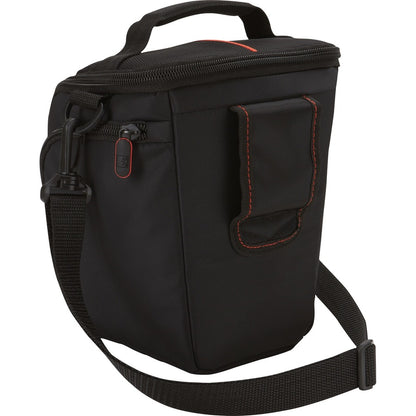 Rear Image for Case Logic DCB-306 Carrying Case (Holster) Camera, Accessories, Battery, Cable, Lens Cap, Memory Card, Cloth - Black