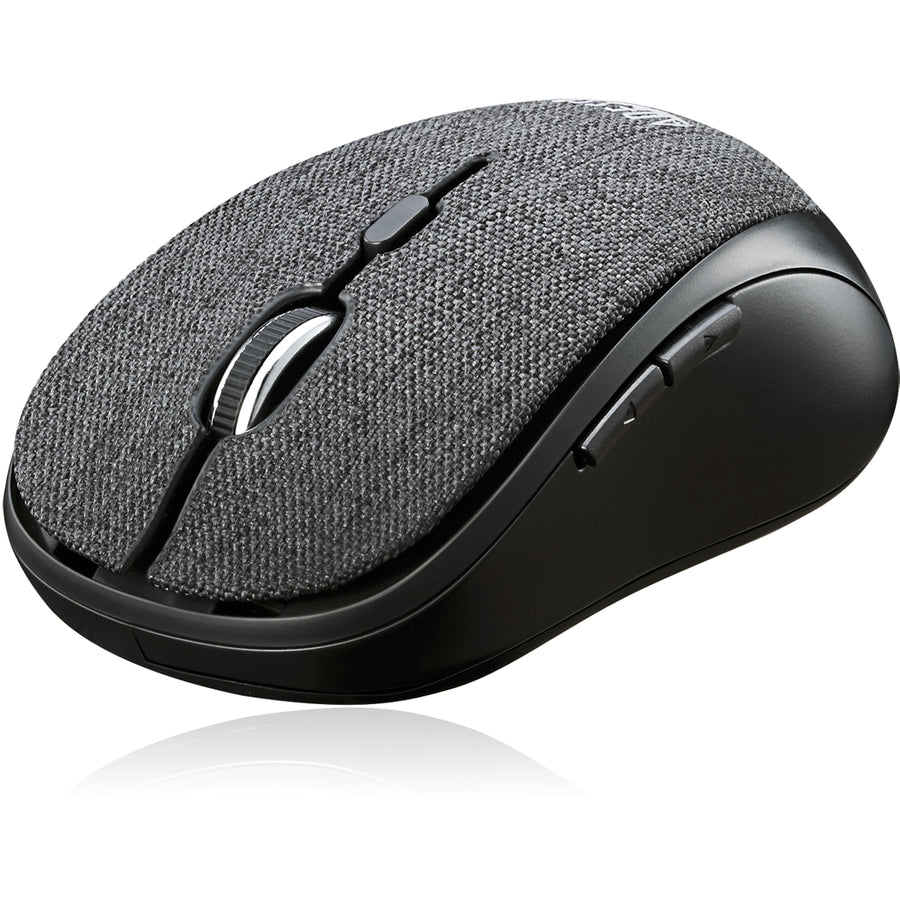 Alternate-Image8 Image for Adesso iMouse S80B - Wireless Fabric Optical Mini Mouse (Black)