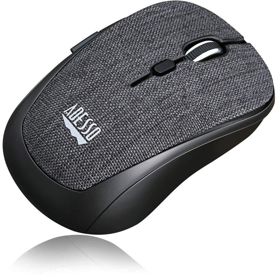 Alternate-Image7 Image for Adesso iMouse S80B - Wireless Fabric Optical Mini Mouse (Black)