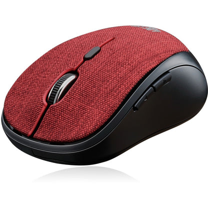 Main Image for Adesso iMouse S80R - Wireless Fabric Optical Mini Mouse (Red)