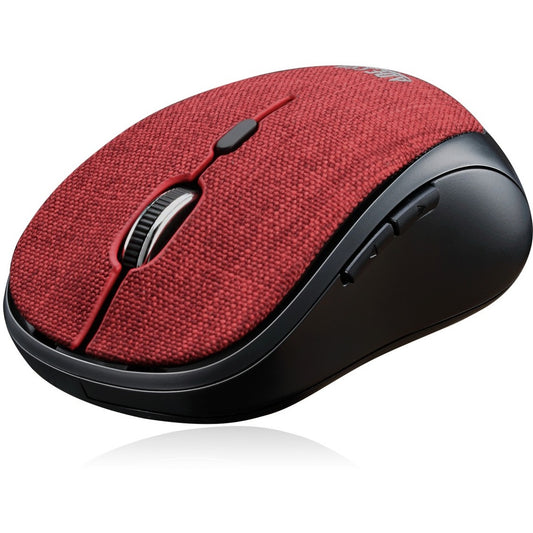 Main Image for Adesso iMouse S80R - Wireless Fabric Optical Mini Mouse (Red)