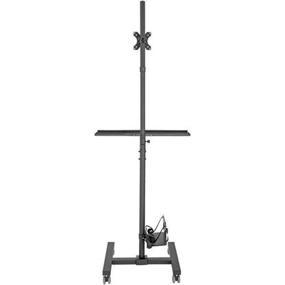 Rear Image for Eaton Tripp Lite Series Mobile Workstation with Monitor Mount - For 17" to 32" Displays, Height Adjustable