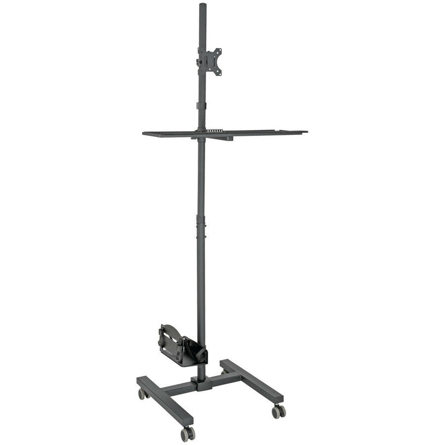 Alternate-Image6 Image for Eaton Tripp Lite Series Mobile Workstation with Monitor Mount - For 17" to 32" Displays, Height Adjustable