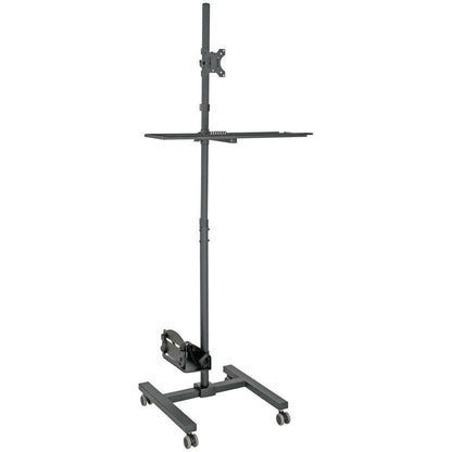 Alternate-Image6 Image for Eaton Tripp Lite Series Mobile Workstation with Monitor Mount - For 17" to 32" Displays, Height Adjustable