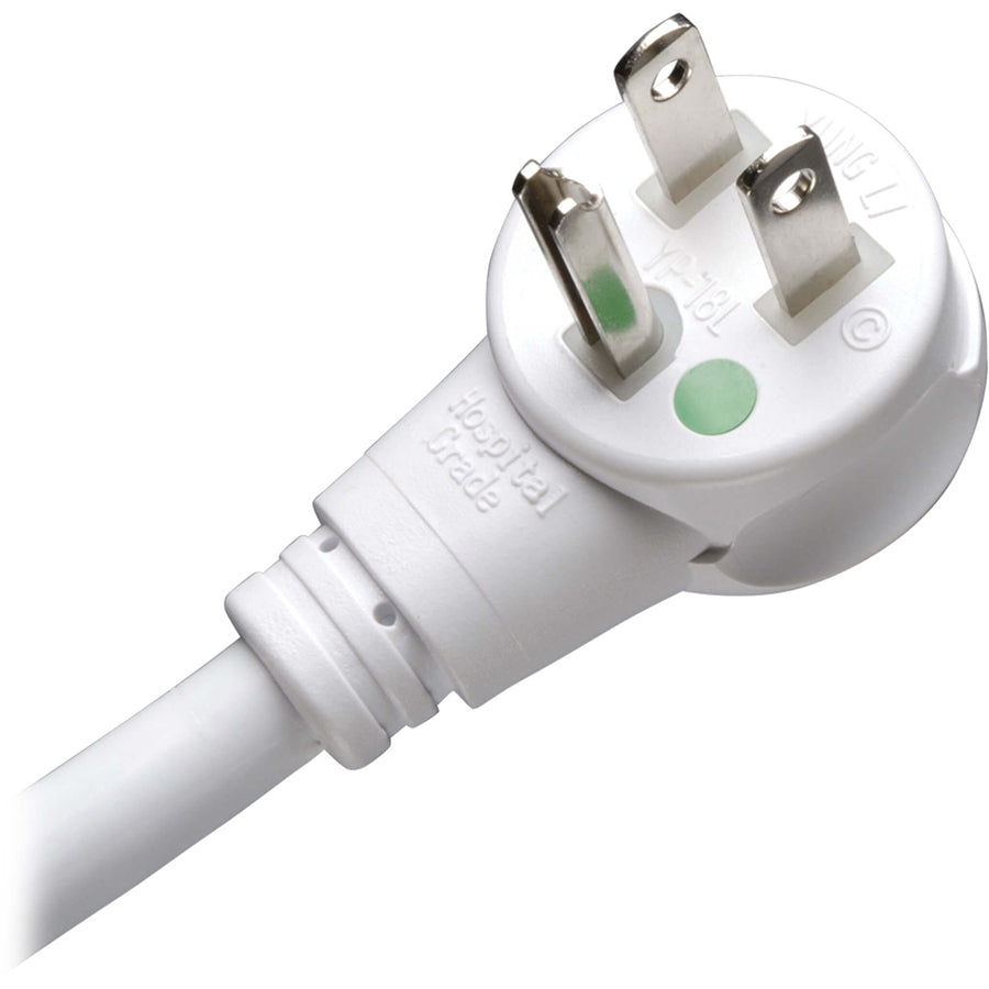 Alternate-Image4 Image for Eaton Tripp Lite Series Safe-IT UL 1363A Medical-Grade Power Strip for Patient-Care Vicinity, 6x Hospital-Grade Outlets, 15 ft. Right-Angle Cord