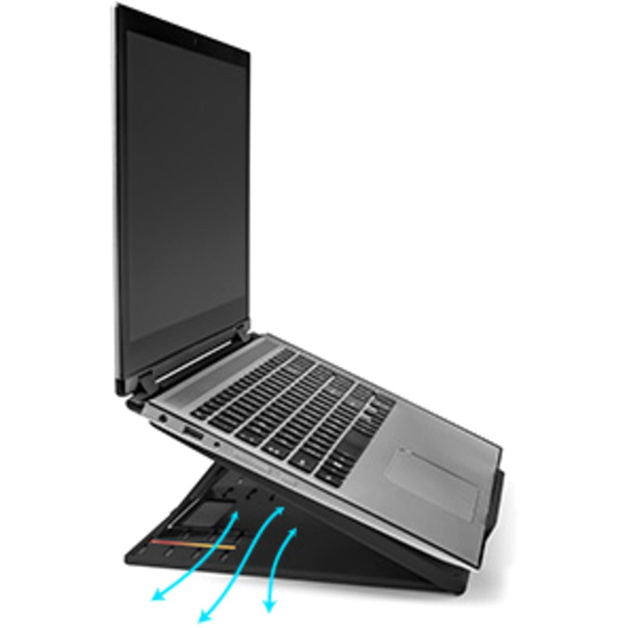 Alternate-Image4 Image for Kensington SmartFit Easy Riser Go Adjustable Ergonomic Riser for up to 17" Laptops - Black