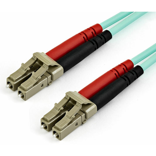 Main Image for StarTech 7m (22ft) LC/UPC to LC/UPC OM4 Multimode Fiber Optic Cable, 50/125&micro;m, 100G, Low Insertion Loss, LSZH Fiber Jumper Cord