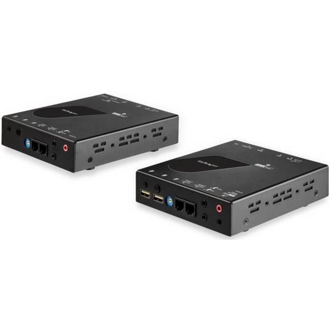 Main Image for StarTech HDMI KVM Extender over IP Network, 4K 30Hz HDMI and USB over LAN or Cat5e/Cat6 Ethernet (100m/330ft), Remote KVM Console, TAA