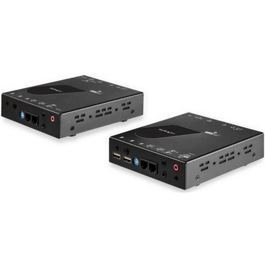 Main Image for StarTech HDMI KVM Extender over IP Network, 4K 30Hz HDMI and USB over LAN or Cat5e/Cat6 Ethernet (100m/330ft), Remote KVM Console, TAA