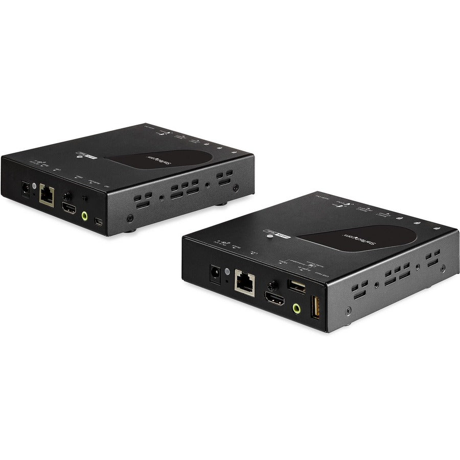 Right Image for StarTech HDMI KVM Extender over IP Network, 4K 30Hz HDMI and USB over LAN or Cat5e/Cat6 Ethernet (100m/330ft), Remote KVM Console, TAA