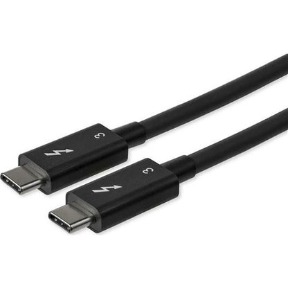 Main Image for StarTech.com 2.6ft (80cm) Thunderbolt 3 Cable, 40Gbps, 100W PD, 4K/5K Video, Thunderbolt-Certified, Compatible w/ TB4/USB 3.2/DisplayPort