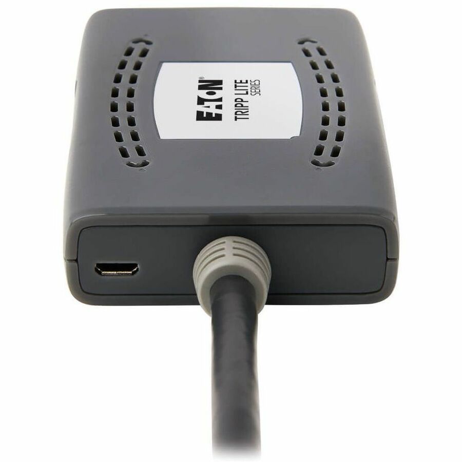 Rear Image for Eaton Tripp Lite Series 2-Port HDMI Splitter - 4K @ 60 Hz, 4:4:4, Multi-Resolution Support, HDR, HDCP 2.2, USB Powered, TAA