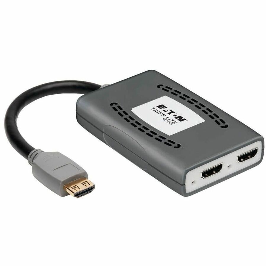 Alternate-Image5 Image for Eaton Tripp Lite Series 2-Port HDMI Splitter - 4K @ 60 Hz, 4:4:4, Multi-Resolution Support, HDR, HDCP 2.2, USB Powered, TAA