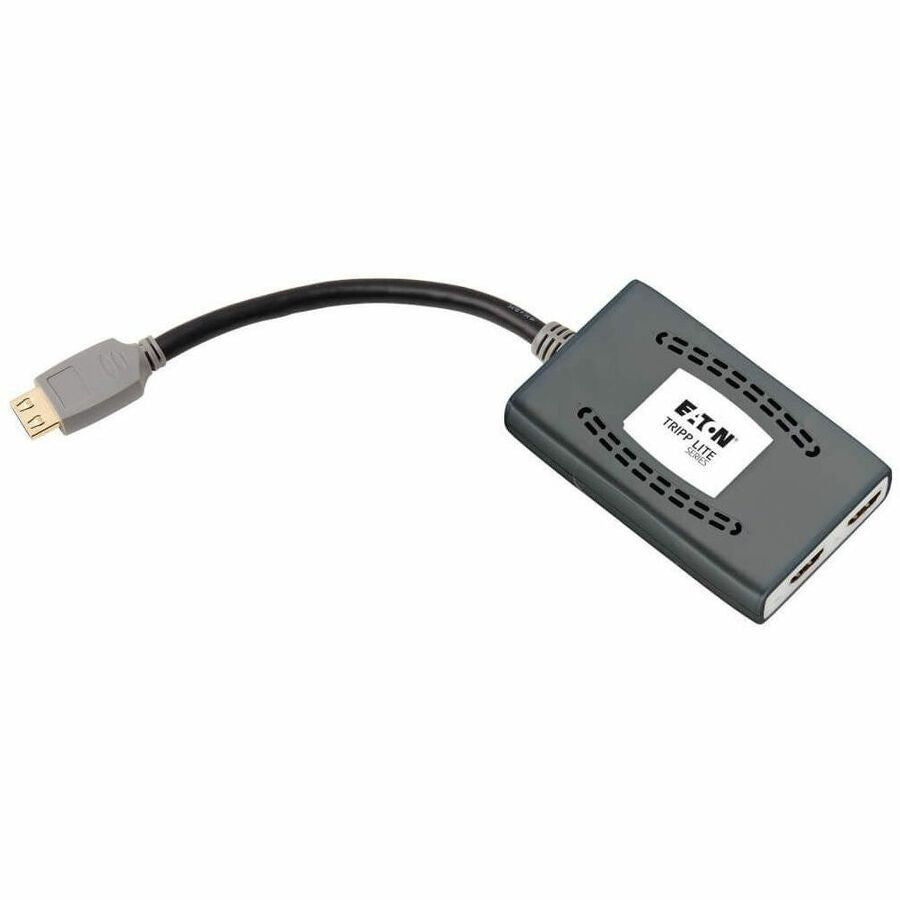 Alternate-Image4 Image for Eaton Tripp Lite Series 2-Port HDMI Splitter - 4K @ 60 Hz, 4:4:4, Multi-Resolution Support, HDR, HDCP 2.2, USB Powered, TAA