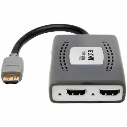 Alternate-Image2 Image for Eaton Tripp Lite Series 2-Port HDMI Splitter - 4K @ 60 Hz, 4:4:4, Multi-Resolution Support, HDR, HDCP 2.2, USB Powered, TAA