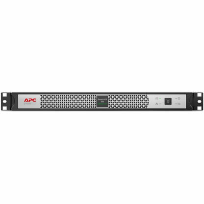 Front Image for APC Smart-UPS, Line Interactive, 500VA, Lithium-ion, Rackmount 1U, 120V, 4x NEMA 5-15R outlets, SmartConnect Port, Short Depth