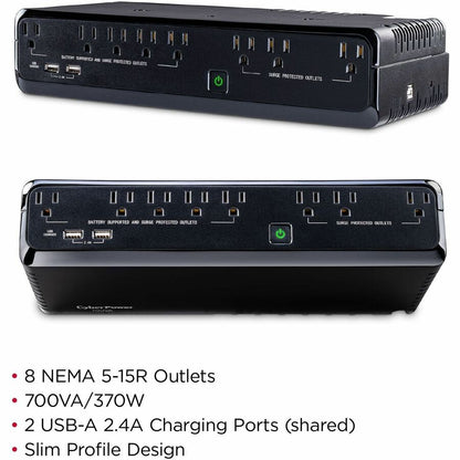 Alternate-Image1 Image for CyberPower SL700U Standby UPS Systems