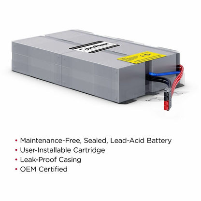 Alternate-Image1 Image for CyberPower RB1290X4F Replacement Battery Cartridge