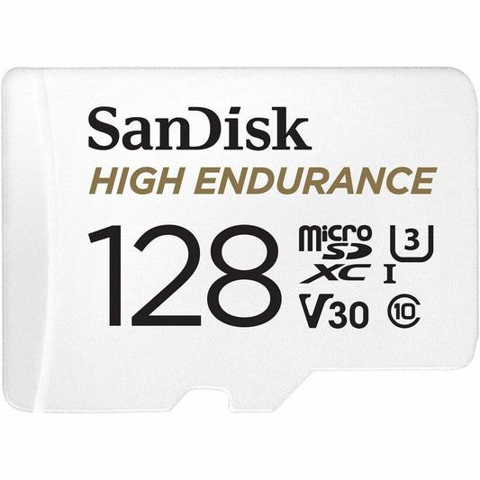 Main Image for SanDisk High Endurance 128 GB Class 10 microSD - 1
