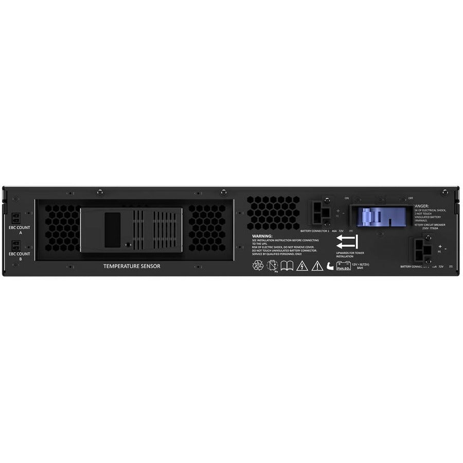 Rear Image for Vertiv Liebert GXT5 External Battery Cabinet - 3000VA/72V|2U