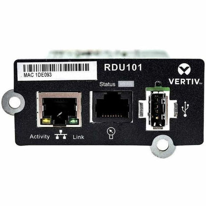 Alternate-Image1 Image for Vertiv Liebert IntelliSlot RDU101 - Network Card | Remote Monitoring