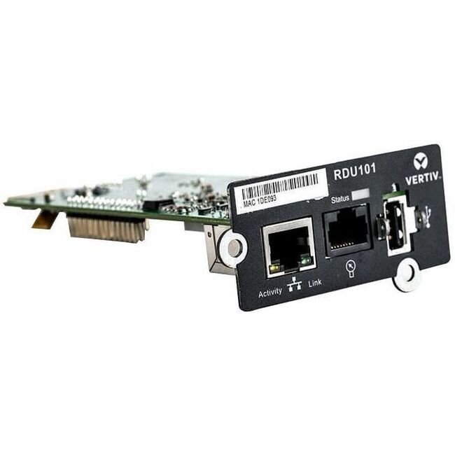 Main Image for Vertiv Liebert IntelliSlot RDU101 - Network Card | Remote Monitoring