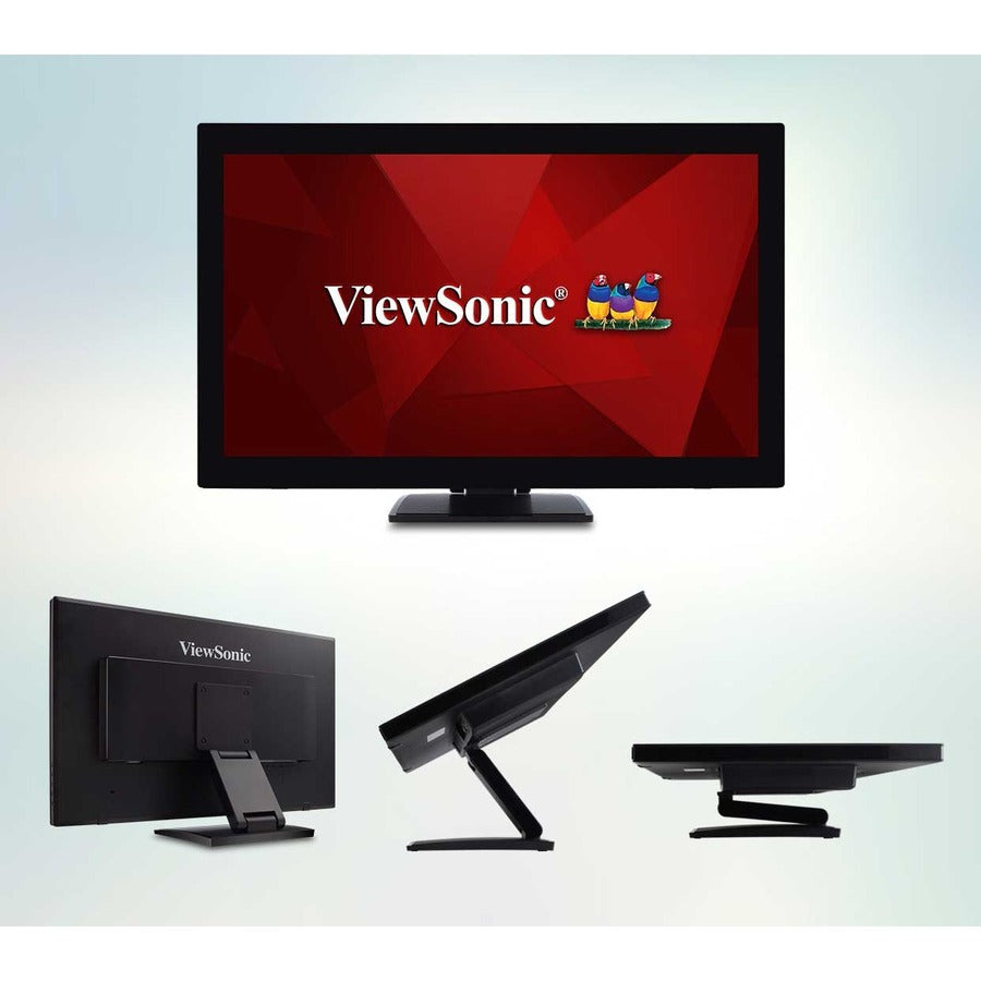 Alternate-Image5 Image for ViewSonic TD2760 27" 1080p Ergonomic 10-Point Multi Touch Monitor with RS232, HDMI, and DP