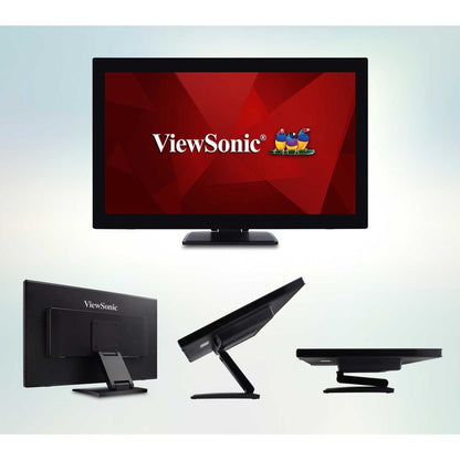 Alternate-Image5 Image for ViewSonic TD2760 27" 1080p Ergonomic 10-Point Multi Touch Monitor with RS232, HDMI, and DP